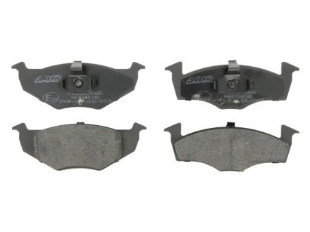 Комплект гальмівних колодок передн, SEAT CORDOBA, CORDOBA VARIO, IBIZA II, TOLEDO I VW GOLF III, PASSAT B1, POLO, POLO III CLASSIC, SAVEIRO G1, VENTO 1.4-1.9D 02.76-12.02 ABE C1W033ABE