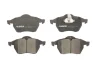 Комплект гальмівних колодок передн, CHEVROLET ASTRA, VECTRA OPEL ASTRA G, CALIBRA A, VECTRA B SAAB 900 II, 9-3, 9-5 1.6-3.0D 08.91-12.11 ABE C1X004ABE (фото 1)