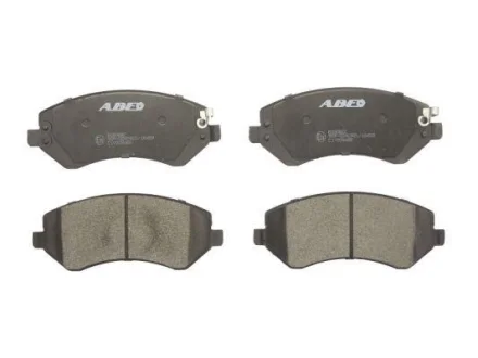 Комплект гальмівних колодок передн, CHRYSLER VOYAGER III, VOYAGER IV DODGE CARAVAN, GRAND JEEP CHEROKEE, LIBERTY 2.0-3.8 01.95-12.08 ABE C1Y005ABE