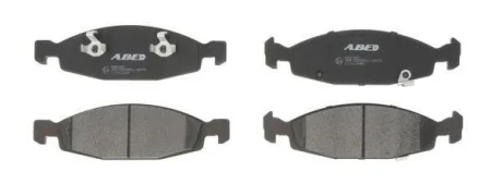 Комплект гальмівних колодок передн, JEEP CHEROKEE, GRAND CHEROKEE II 2.5-4.7 01.88-09.05 ABE C1Y014ABE