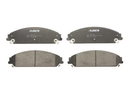Комплект гальмівних колодок передн, CHRYSLER 200, 300 C, 300C DODGE CALIBER, CHALLENGER, CHALLENGER SE, CHARGER, MAGNUM, MAGNUM II LANCIA THEMA 2.0-6.4 09.04- ABE C1Y035ABE