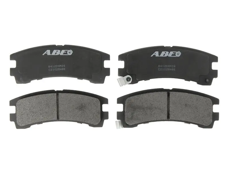 Комплект гальмівних колодок задн, FORD MAVERICK NISSAN PATHFINDER I, TERRANO I, TERRANO II 2.4-3.0D 07.86-09.07 ABE C21028ABE (фото 1)
