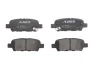 Комплект гальмівних колодок задн, INFINITI EX, FX, G, M, M35, M37, M45, Q50, Q60, Q70, QX50 I NISSAN 350Z, ALTIMA, CUBE, ELGRAND, JUKE, LEAF, MAXIMA, MAXIMA / MAXIMA QX V 1.2-Electric 09.96- ABE C21042ABE (фото 1)