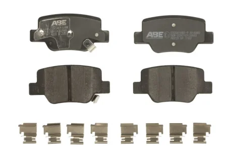 Комплект гальмівних колодок задн, TOYOTA VERSO 1.6-2.2D 04.09-08.18 ABE C22041ABE-P
