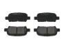 Комплект гальмівних колодок задн, TOYOTA AVALON, CAMRY, HARRIER, MARK X ZIO I, RAV 4 III, RAV 4 IV, SOLARA 2.0-3.5 06.98- ABE C22043ABE (фото 1)
