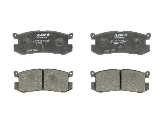 Комплект гальмівних колодок задн, FORD USA PROBE I, PROBE II MAZDA 626 II, 626 III, RX-7 I 1.1-3.0 03.83-03.98 ABE C23006ABE (фото 1)
