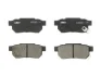 Комплект гальмівних колодок задн, HONDA ACCORD III, ACCORD IV, ACCORD IX, ACCORD V, ACCORD VI, ACCORD VII, ACCORD VIII, CITY, CITY IV, CIVIC III, CIVIC IV, CIVIC V, CIVIC VI 1.1-3.7 10.84- ABE C24007ABE (фото 1)