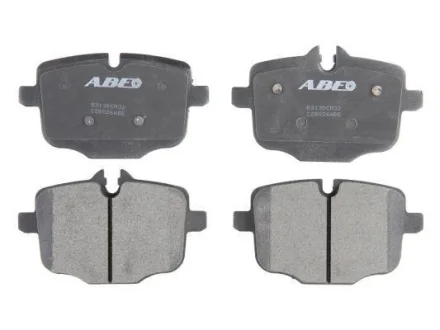 Комплект гальмівних колодок задн, BMW 2 (G42, G87), 3 (G20, G80, G28), 3 (G21, G81), 4 (G22, G82), 4 (G23, G83), 5 (F10), 5 (F11), 5 (G30, F90), 5 (G31), 6 (F12), 6 (F13) 1.6-Electric 11.09- ABE C2B026ABE