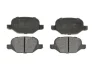 Комплект гальмівних колодок задн, ALFA ROMEO 147, 156, GT FIAT 500, 500 C, LINEA LANCIA LYBRA 1.3D-3.2 02.97- ABE C2D006ABE (фото 1)