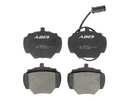 Комплект гальмівних колодок задн, LAND ROVER 90 I, DEFENDER, DISCOVERY I, DISCOVERY II, RANGE ROVER I 2.0-4.3 08.81-02.16 ABE C2I000ABE (фото 1)