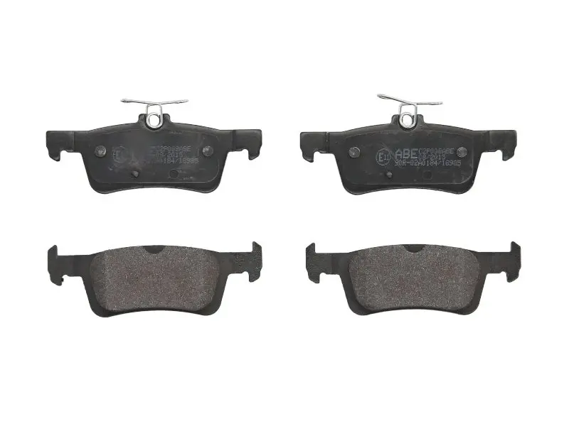 Комплект гальмівних колодок задн, CITROEN C4 GRAND PICASSO II PEUGEOT 2008 I, 308, 308 II, RCZ 1.2-2.0D 06.10- ABE C2P008ABE (фото 1)