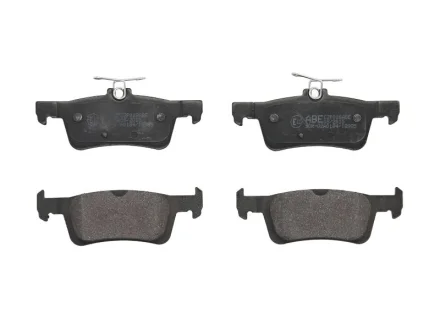 Комплект гальмівних колодок задн, CITROEN C4 GRAND PICASSO II PEUGEOT 2008 I, 308, 308 II, RCZ 1.2-2.0D 06.10- ABE C2P008ABE