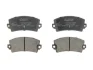Комплект гальмівних колодок задн, DACIA NOVA, SOLENZA LOTUS ESPRIT S4 RENAULT 12, 17, 18, 18 VARIABLE, 21, 25, 30, 5, ESPACE I, ESPACE II, FUEGO 1.4-3.5 08.70- ABE C2R003ABE (фото 1)