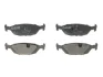 Комплект гальмівних колодок задн, VOLVO 440, 460, 480 OPEL KADETT A SAAB 900 I, 9000, 9-5 1.0-3.0 09.62-08.05 ABE C2V000ABE (фото 1)