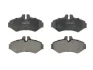 Комплект гальмівних колодок задн, MERCEDES G (W461), G (W463), SPRINTER 2-T (B901, B902), SPRINTER 3,5-T (B909), SPRINTER 3-T (B903), SPRINTER 4,6-T (B909) 2.0-Electric 09.89- ABE C2W009ABE (фото 1)
