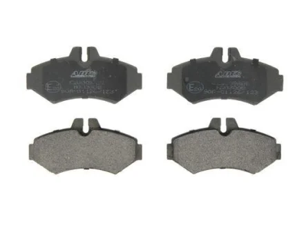 Комплект гальмівних колодок задн, MERCEDES G (W461), G (W463), SPRINTER 2-T (B901, B902), SPRINTER 3,5-T (B909), SPRINTER 3-T (B903), SPRINTER 4,6-T (B909) 2.0-Electric 09.89- ABE C2W009ABE
