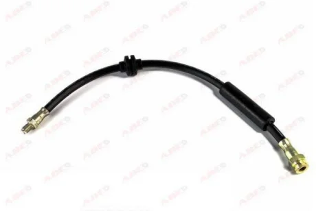 Гальмівний шланг гнучкий передн лів/прав (довжина 437мм, M10x1/M10x1) ALFA ROMEO AR 6 CITROEN C25 FIAT DUCATO, TALENTO PEUGEOT J5 1.8-2.5D 09.81-05.94 ABE C86115ABE
