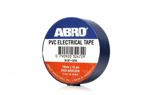 Изолента синяя ABRO ET-912-18-10-BLU