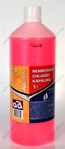Антифриз ANTIFREEZE TYP D 1л АНТИФРИЗ КРАСНЫЙ, КОНЦЕНТРАТ, ANTIFREEZE TYP D 12X1L AD ANTIFREEZE D 1L (фото 1)