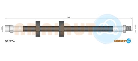 Тормозной шланг ADRIAUTO 551204