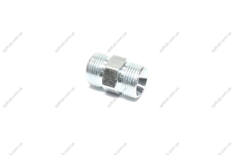 Штуцер з\'єднувальний S27хS27 (М22x1, 5-М22x1, 5) Агро-Импульс S27хS27 (М22*1,5-М2 (фото 1)