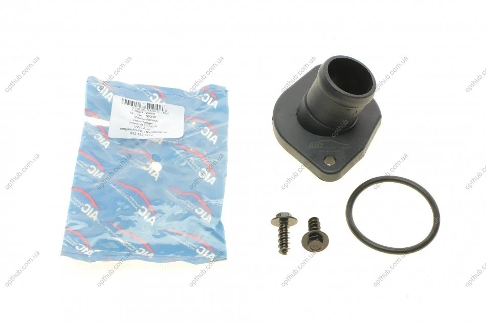 Фланець системи охолодження VW Caddy II/Golf III/IV 1.0-1.6 91-06 (opt-om) AIC 50046 (фото 1)