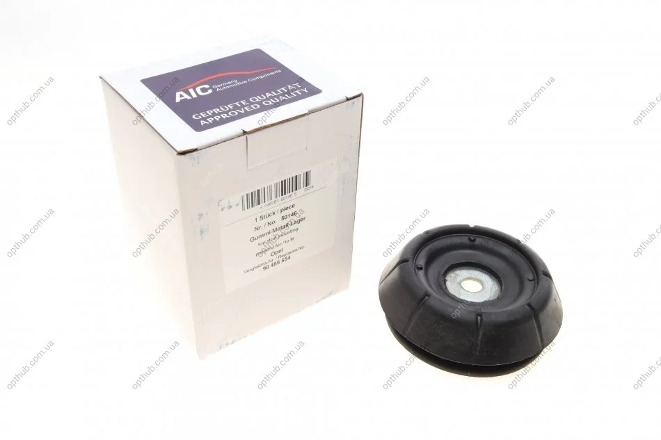 Подушка амортизатора (переднього) Opel Astra G/Combo/Corsa C/Vectra B 1.2-2.5 95- UA63 AIC 50146 (фото 1)