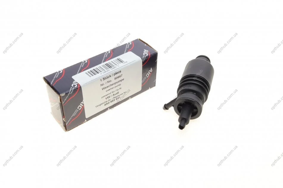 Насос омывателя стекла.) Audi A4 94-01/A6 94-97/A8 94-02 UA63 AIC 50667 (фото 1)