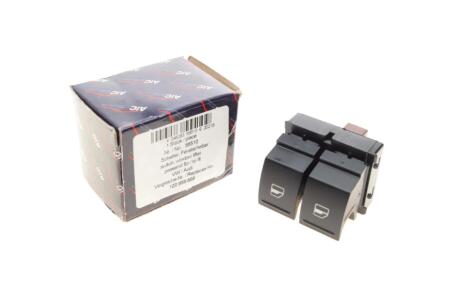 Кнопка склопідіймача Skoda Octavia II 04-13 (подвійна) (opt-om) AIC 55510