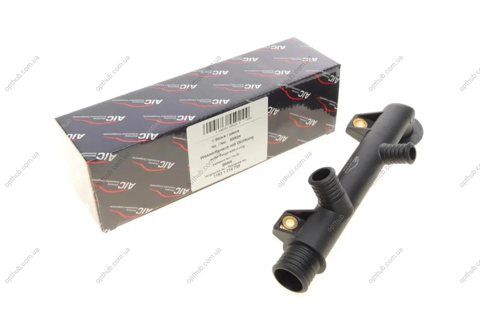 Фланець системи охолодження BMW 3 (E30/E36) 1.6-1.9i 82-03 (opt-om) AIC 55924 (фото 1)