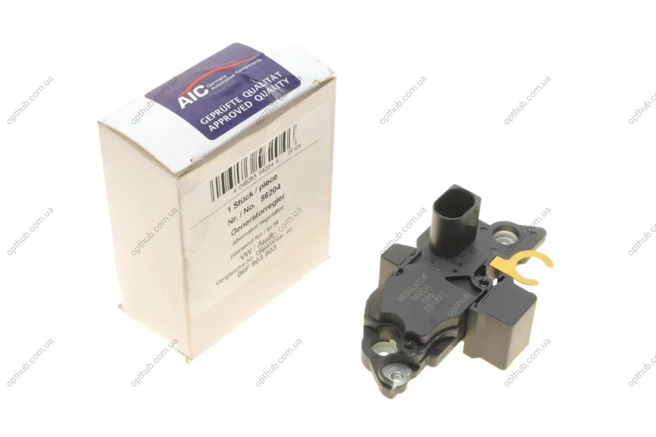 Реле генератора (14.5V) VW T5/Caddy/Crafter 03- (Bosch) (opt-om) AIC 56204 (фото 1)