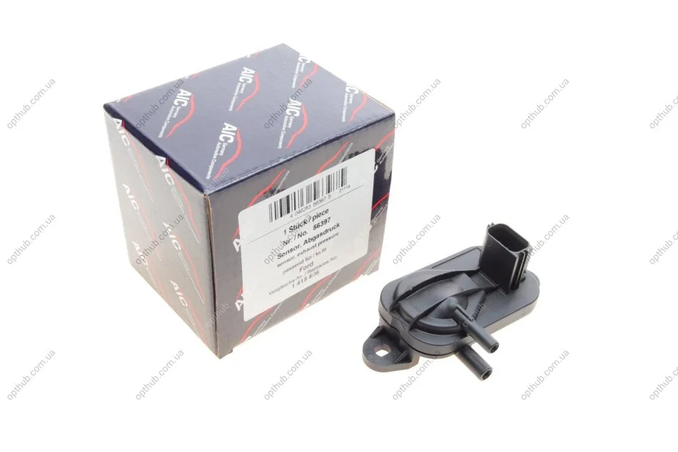 Датчик давления выхлопных газов Ford Focus/Mondeo 1.6/2.0 TDCi 04-15 UA63 AIC 56397 (фото 1)