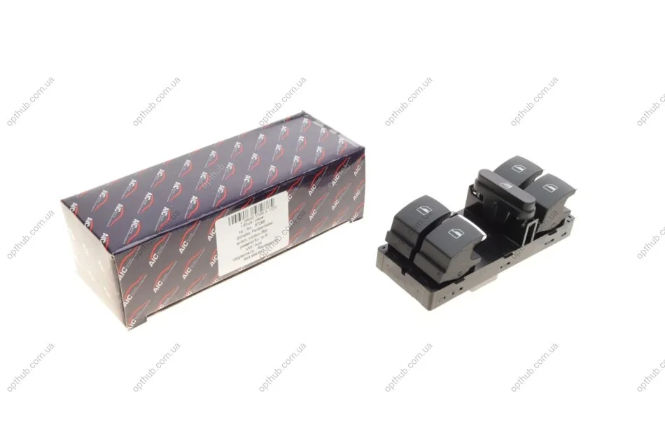 Кнопка склопідіймача (L) VW Passat/Golf/Jetta 05- (блок) (opt-om) AIC 57288 (фото 1)