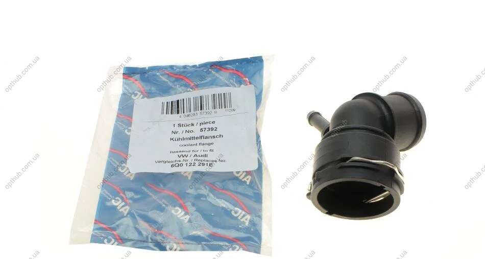 Фланець системи охолодження VW Caddy III/Golf/Polo 1.9 TDI/2.0 SDI 04-10 (opt-om) AIC 57392 (фото 1)