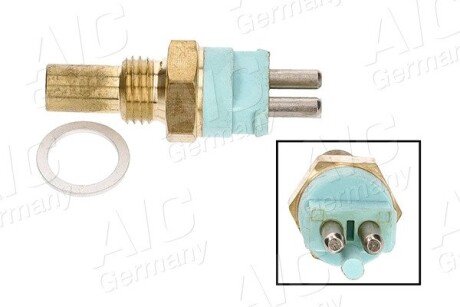 Датчик температури охолоджуючої рідини MB OM602/VW LT 2.8TDI (2 конт.) (зелений) (opt-om) AIC 57520