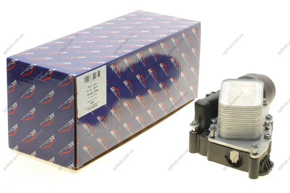 Корпус фільтра масляного BMW 2 (F46/F45)/X1 (F48)/X2 (F39) 15- (B37/B48/B38) (з радіатором) (opt-om) AIC 59075 (фото 1)