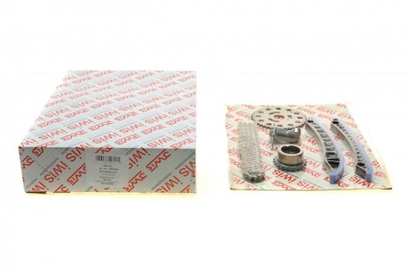 Комплект ланцюга ГРМ Renault Trafic 1.6 DCi 14- (ланцюг, натяжник, шестерня) UA63 AIC 59828Set