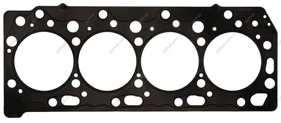 Прокладка головки блоку металева Г/Б MITSUBISHI 4D56 2! 1.00MM AJUSA 10193710 (фото 1)