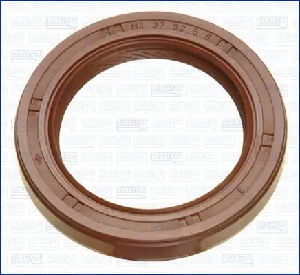 Сальник колінвалу передн (37x52,5x8) SUBARU FORESTER, IMPREZA, LEGACY IV, LEGACY V, OUTBACK, XV 2.0D 02.08- AJUSA 15099000 (фото 1)