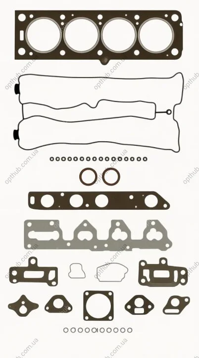 Комплект прокладок з різних матеріалів HEAD SET DAEWOO T18SED -ua AJUSA 52235400 (фото 1)