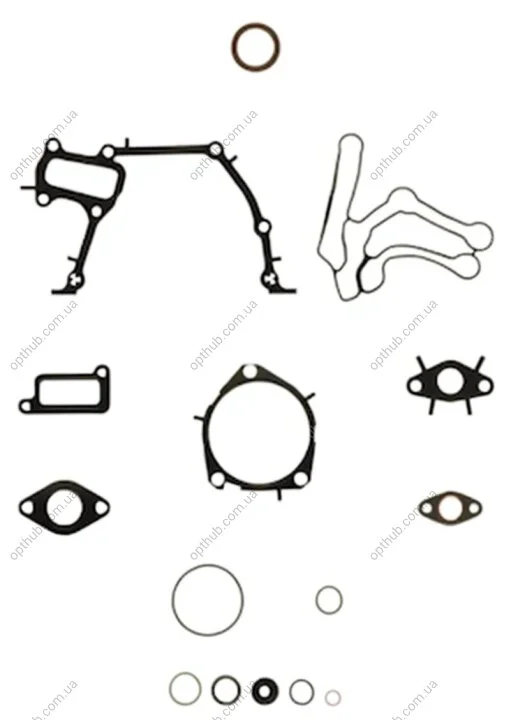 Комплект прокладок з різних матеріалів CONVERSION FIAT 939A1, OPEL Z19DTH/Z19DTJ -ua AJUSA 54150600 (фото 1)