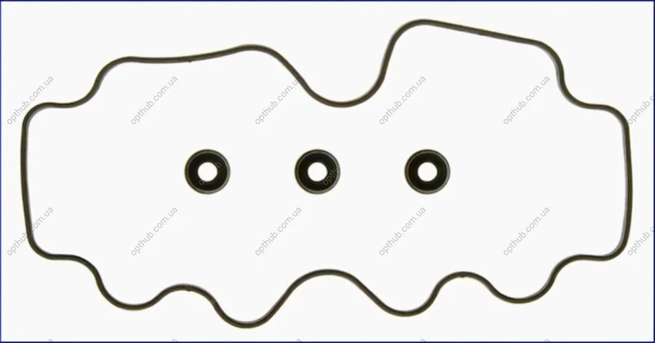 Комплект прокладок гумових КЛАП.КР. SUBARU EJ16E/EJ18E/EJ20EN/EJ22E (2CYL) 89- -ua AJUSA 56019600 (фото 1)
