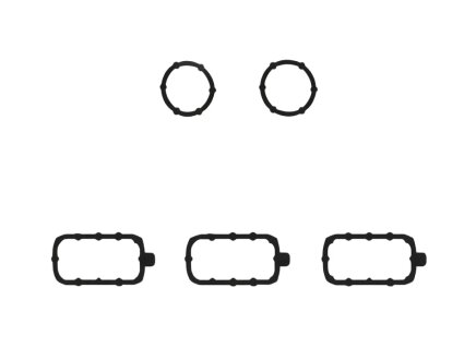 Комплект прокладок з різних матеріалів КЛАП. КР. (SET) SET REN 2.3DCI M9T 670/672/676/678/680/686/690 -ua AJUSA 56081700
