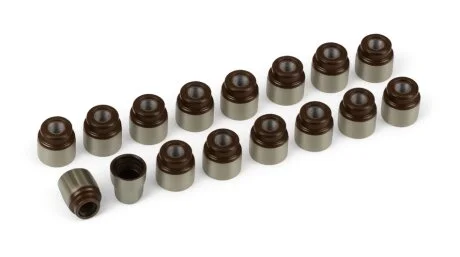 Комплект сальників клапанів IN/EX (SET) NISSAN 1.4 16V-1.8 16V GA14DE/QG15DE/QG18DE/CR14DE (16PS) AJUSA 57017900
