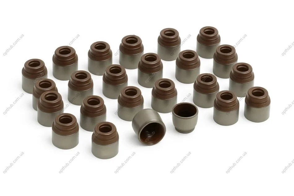 Комплект сальників клапанів IN/EX (SET) NISSAN VQ30DE/VQ35DE (12PCS) AJUSA 57058800 (фото 1)
