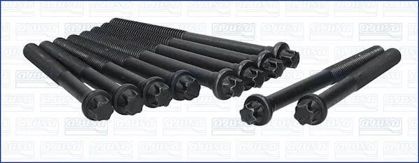 Компл. болтов ГБЦ RENAILT LOGAN I 1.4, 1.6i (5шт+5шт) Ajusa AJUSA 81002900 (фото 1)