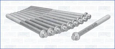 Комплект болтов ГБЦ DAEWOO NEXIA 1.5i (10шт)) Ajusa AJUSA 81004800