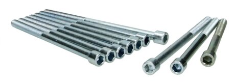 Комплект болтів з шестигранною головкою з чорного металу SKODA FAVORIT/FELICIA 1.3 135/136 -ua AJUSA 81006100