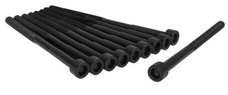 Комплект болтів з головкою системи TORX з чорного металу AJUSA 81026800
