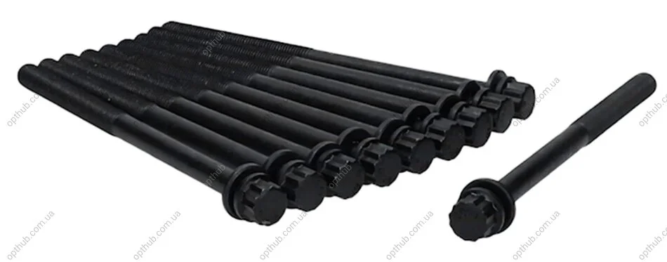 Комплект болтів з головкою системи TORX з чорного металу HYUNDAI D4EA/D4EB, CHEVROLET CAPTIVA, OPEL Z AJUSA 81030200 (фото 1)